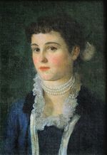Portrait of Clara Klimt 1883